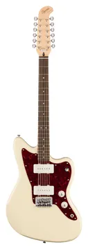 Squier Paranormal Jazzmaster XII Laurel Fingerboard Olympic White