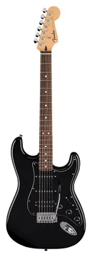 Fender Standard Stratocaster - HSS - LRL - BPG - Black