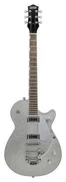 Gretsch G5230T Electromatic Sparkle Jet FT SC Bigsby Silver Sparkle