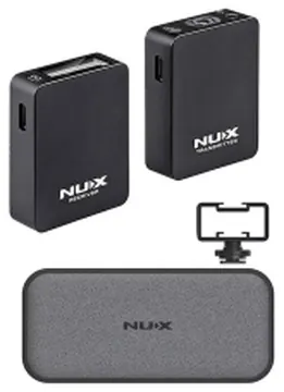 Nux B-10 VLOG draadloos lavalier microfoon