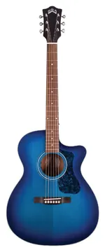 Guild Orchestra OM-240CE Dark Blue Burst - Guild