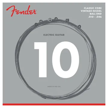 Fender Classic Core Nickel | Electric Guitar String Set | Medium 10-46
