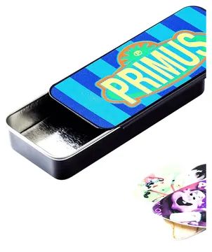 Jim Dunlop PRIPT02H Primus Signature Heavy Tin Box Collector Plektren (6 Stück)