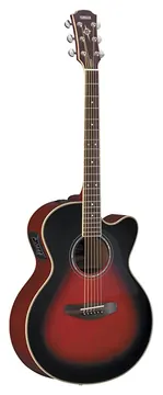 Yamaha CPX700 II Dark Sun Red Chitarra Elettroacustica Dark Sun Red