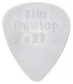 Dunlop Palheta Jim Dunlop Nylon Branca 0.46mm para Guitarra Elétrica