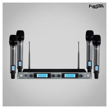 Karsect Microfone Karsect Sem Fio KRP-4R Quadruplo DE Mão Rack | Fujisom