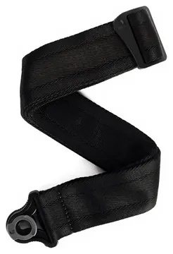 D'addario Auto-Lock Guitar Strap - Black