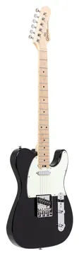 Crafter Charlote Tele Electric Guitar Cosmic Black