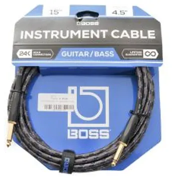 Cavo audio per strumenti Jack Jack Boss BIC-15 Jack/Jack 4,5