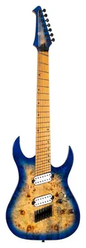 Spira S-457 Multiscale TBL Trans Blue E-Gitarre
