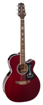 Takamine TK-GN75CE-WR Electro Acoustic Guitar, Wine Red