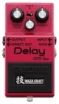 Boss DM-2W Waza Craft Delay BBD Technology special edition pedaal