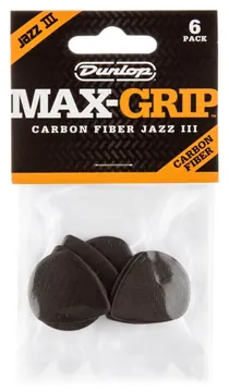 Dunlop Pack 6 Puas Max Grip Carbon Fiber 1,38mm