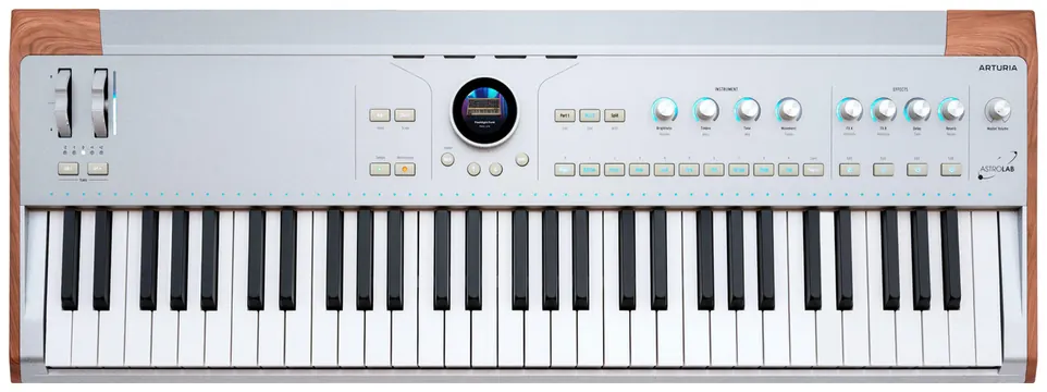 Arturia Astrolab 61 Digital Synthesizer Silver Edition