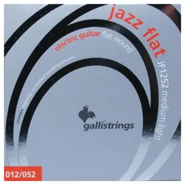 Galli Jazz Flat String Set Electric Flat Wound, JF-1252