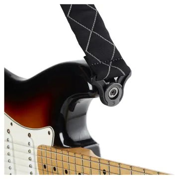 Planet Waves 50BAL02 Auto Lock Gitarrengurt (50mm), black diamonds