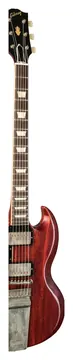 Gibson Custom Shop 1964 SG Standard Reissue with Maestro Vibrola VOS Cherry Red Left Handed