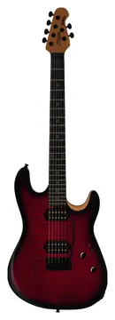 Music Man Sterling Rabea Blood Flame Burst