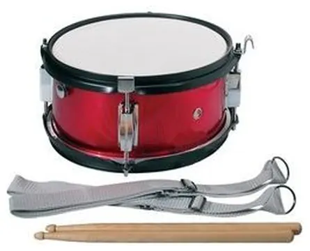 Dam RB14RD Rullante da banda rosso 14x5,5 con tracolla