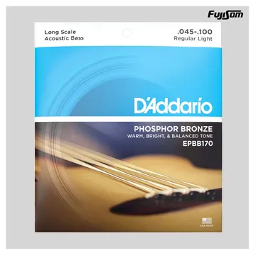 Daddario Encordoamento Daddario Para Baixolão Epbb 170 045 | Fujisom