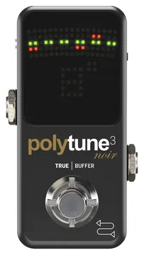 Tc Electronic Pedal TC Electronic Polytune 3 Mini Noir Afinador