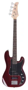 Strinberg Contrabaixo 4 Cordas Passivo Strinberg Pbs40 Twr Vermelho