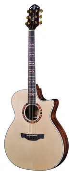 Crafter Stage Serie 22, cutaway Grand Auditorium akustisch-elektrisch Gitarre, Decke Fichte massiv, STGG22CE