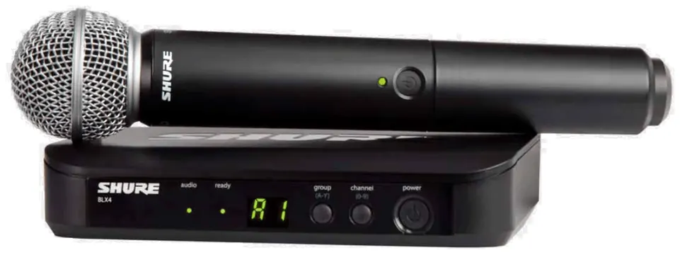 Shure BLX24 - Beta 58a draadloze handheld microfoon