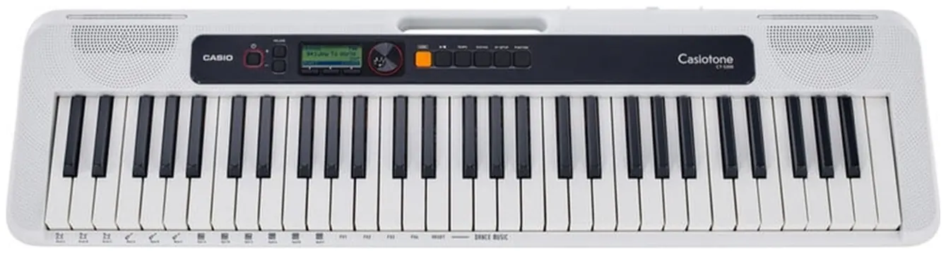 Casio Teclado Casio CTS200 WE Linha Casiotone de 61 Teclas Branco C/ Fonte