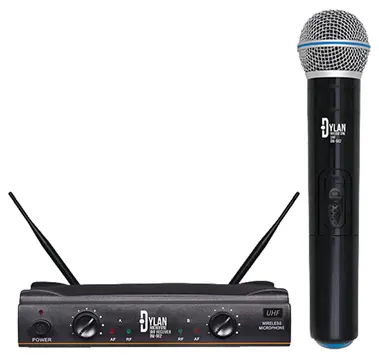 Dylan Microfone Sem Fio Dylan DW602 Mão Duplo