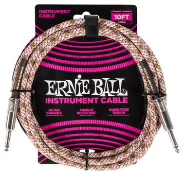 Ernie Ball Jack Droit/Droit 3m Tissé 6426
