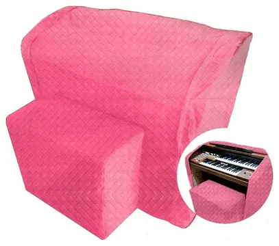 Capa para Órgão Eletrônico e Banqueta Pink