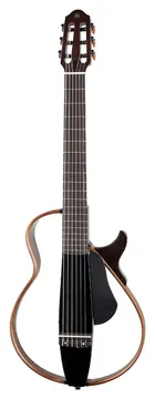 Yamaha Silent Elétrico Nylon Yamaha Slg200n Tbl Translucent Black