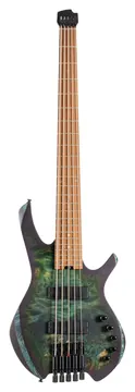 Cort Artisan Space 5 SDG Artisan 5-Saiter E-Bass, star dust green