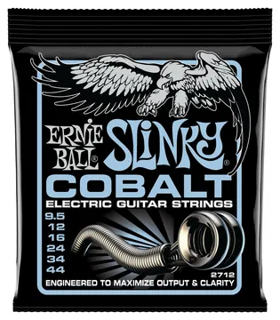 Ernie Ball 2712 Slinky Cobalt Primo 009,5-044 Saiten für E-Gitarre