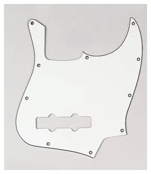 Allparts Battipenna Jazz Bass 3Ply Parchment