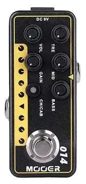Mooer Micro Preamp 14 Taxidea Taxus