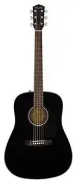 Fender CD60S Black Chitarra acustica nera