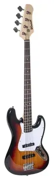 Winner Contrabaixo Elétrico Winner WJB Jazz Bass 4 Cordas Passivo Sunburst