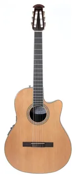 Ovation Classique Celebrity Cs Standard Mid Cutaway Natural CS24C-4-G