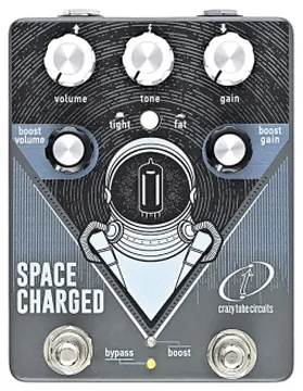 Crazy Tube Circuits Space Charged V2 overdrive pedaal