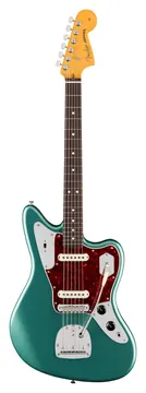 Fender American Professional Classic Jaguar RW Verblasstes Sherwood Green Metallic