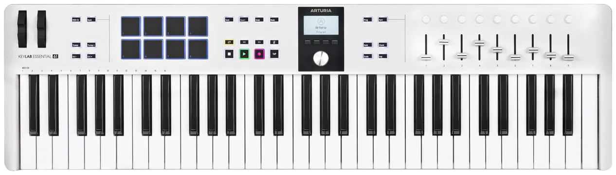 Arturia KeyLab Essential 61 mk3 White