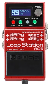 Boss RC-5 Loop Station Gitaar Loop Pedaal - Tweedehands