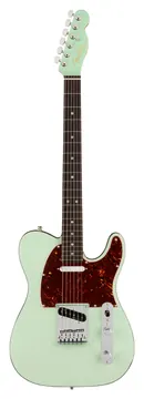 Fender American Ultra Luxe Telecaster Transparent Surf Green