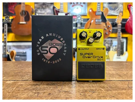 Boss SD-1-B50A 50th Anniversary Super Overdrive