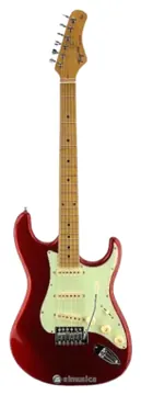 Tagima Strato TG530 Stratocaster SSS Escala Clara MG Metallic Red MR