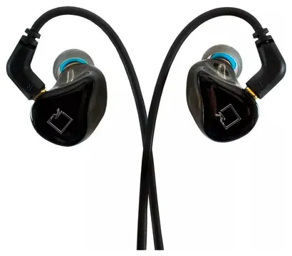 Kolt Fone de Ouvido Kolt iK215 In-Ear para Retorno Preto com Estojo