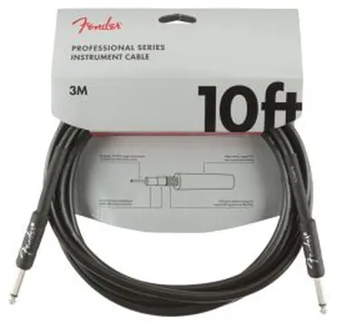 Fender Professional Cavo Jack/Jack 3mt Black