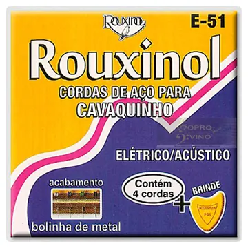 Solez Encordoamento Violão Aço .010 Full Pack Groove Solez GFP3 + Brindes 3 Cordas